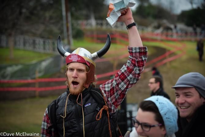 There was a good turnout of fans for the men&rsquo;s race today