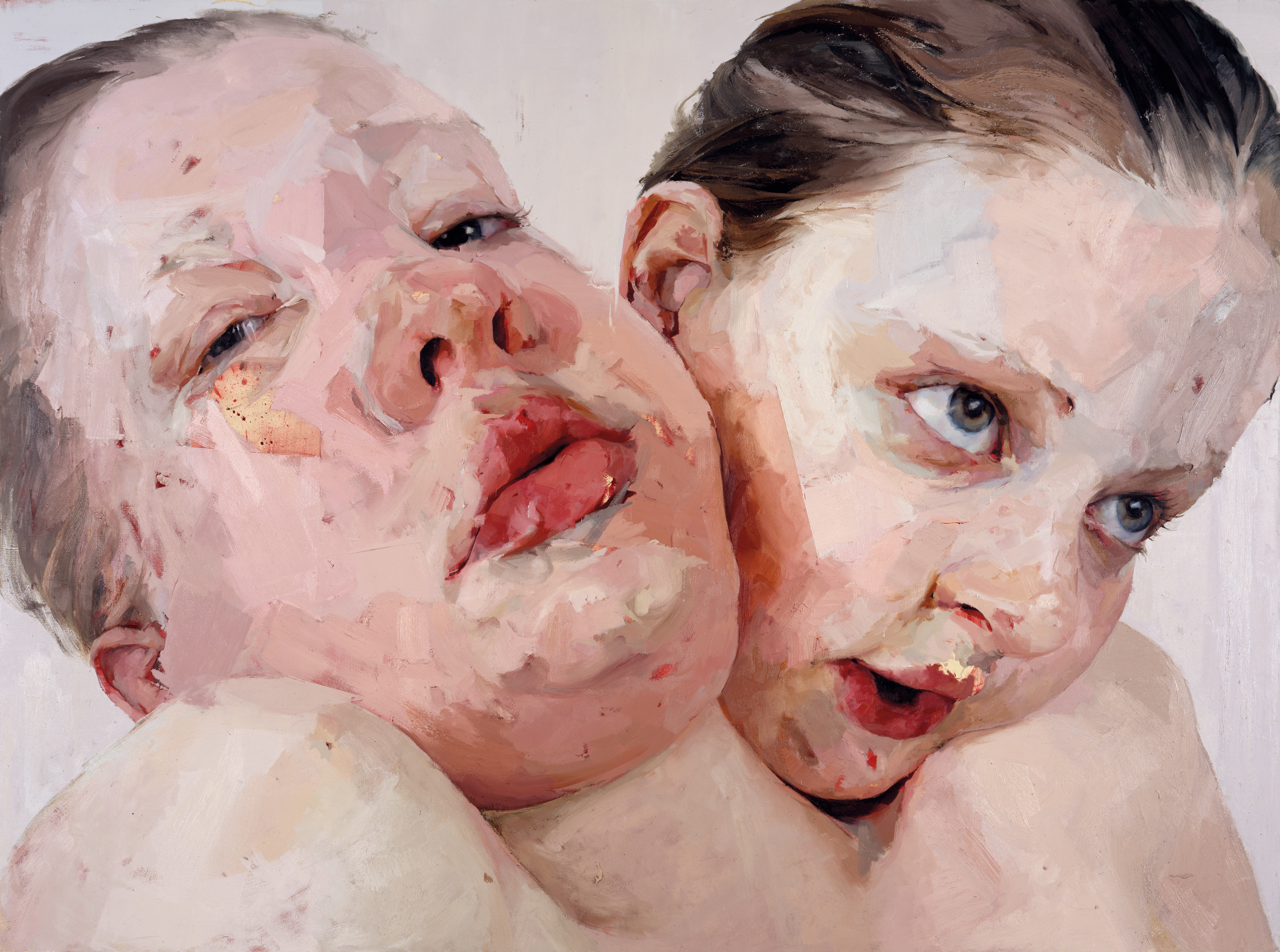 painting of mother and child