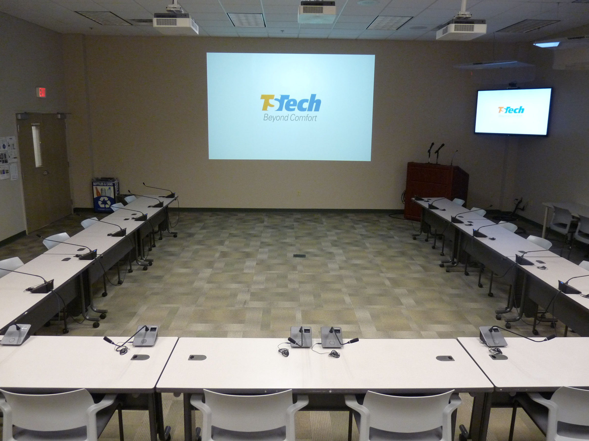 TS Tech Americas Deploys a 32-Seat Audio-Technica ATUC-50 Digital Discussion System