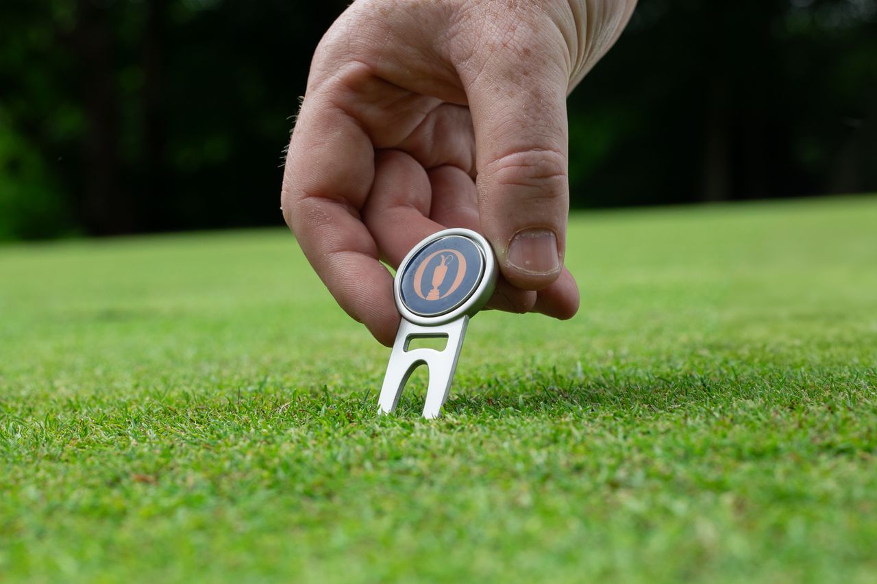 Open Championship pitch fork