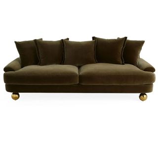 A comfy couch by Jonathan Adler