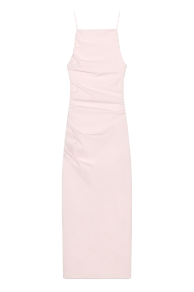ZARA, Ruched Stretch Dress