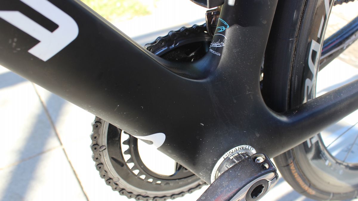 The F10 bottom bracket area