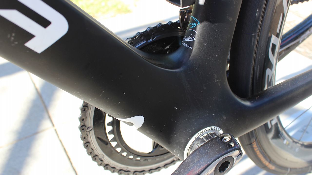 The F10 bottom bracket area