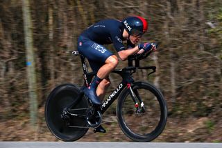 GIEN FRANCE MARCH 09 Rohan Dennis of Australia and Team INEOS Grenadiers during the 79th Paris Nice 2021 Stage 3 a 144km Individual Time Trial stage from Gien to Gien 147m ITT ParisNice on March 09 2021 in Gien France Photo by Bas CzerwinskiGetty Images