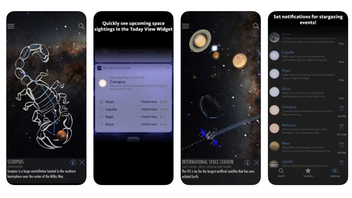 Best Stargazing Apps AR Apps and Virtual Star Maps Space