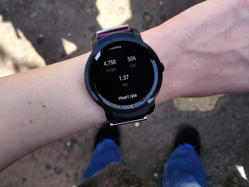 TicWatch E2 steps