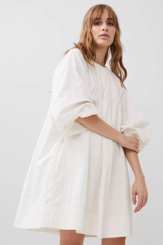 French Connection Alora Puff Sleeve Mini Dress