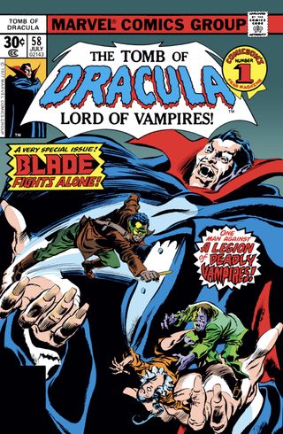 Tomb of Dracula art by Gene Colan