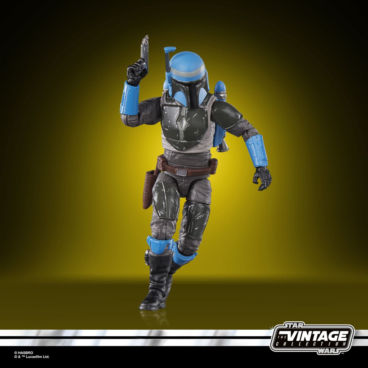 Axe Woves action figure on a yellow and black background