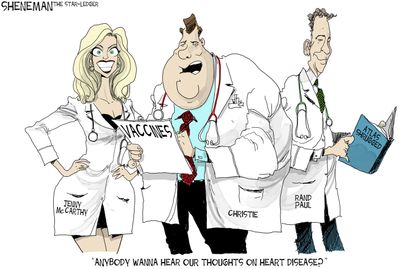 Political cartoon U.S. GOP Health