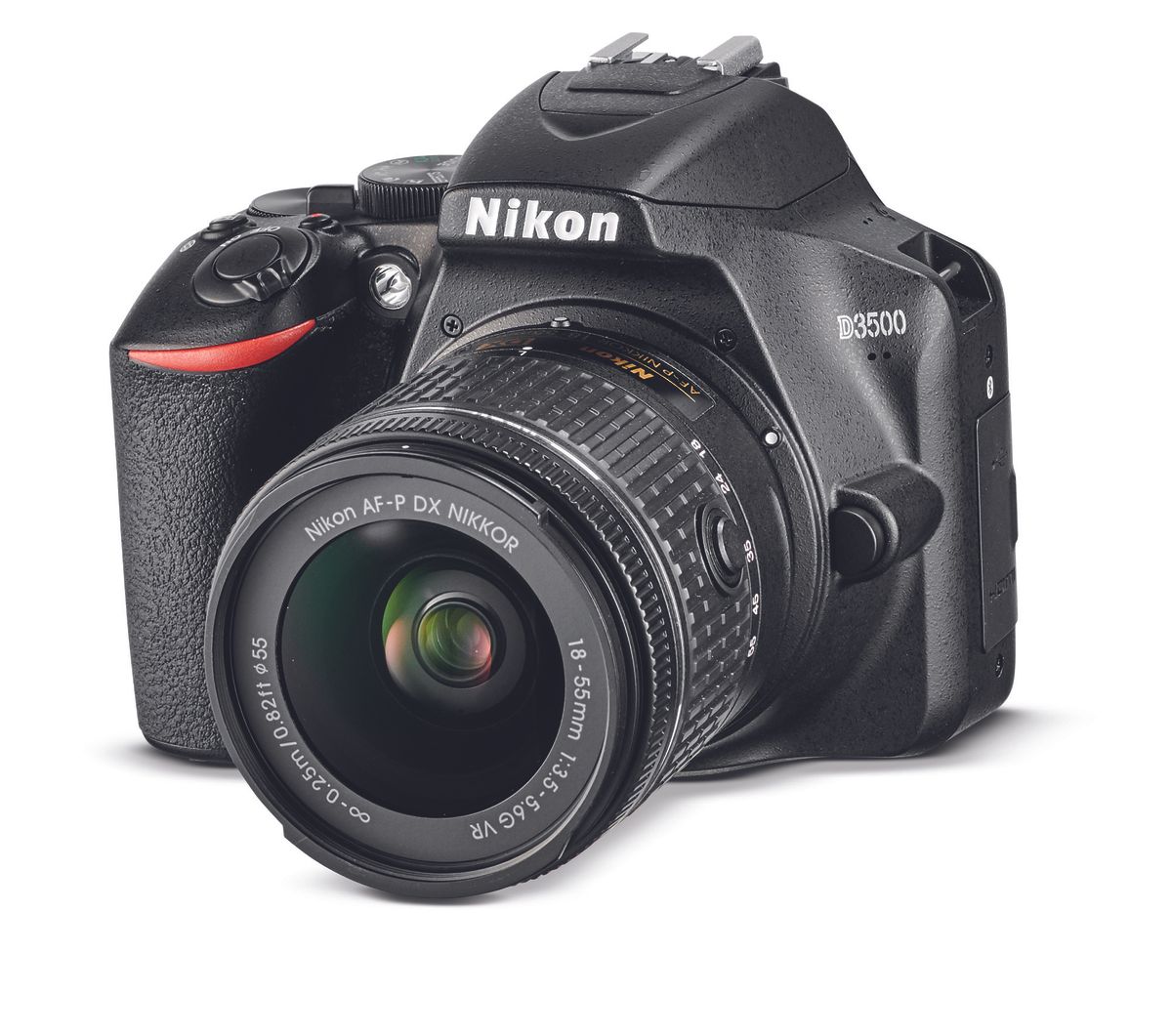 Image of Nikon D3500 and 18-55mm kit lens
