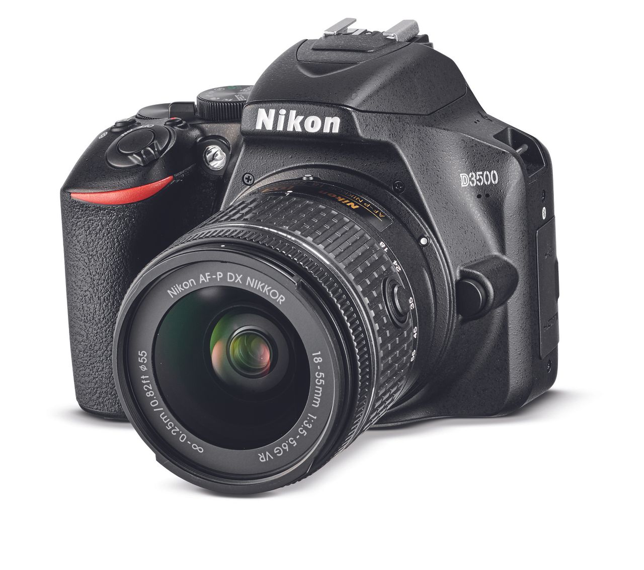 Image of Nikon D3500 and 18-55mm kit lens