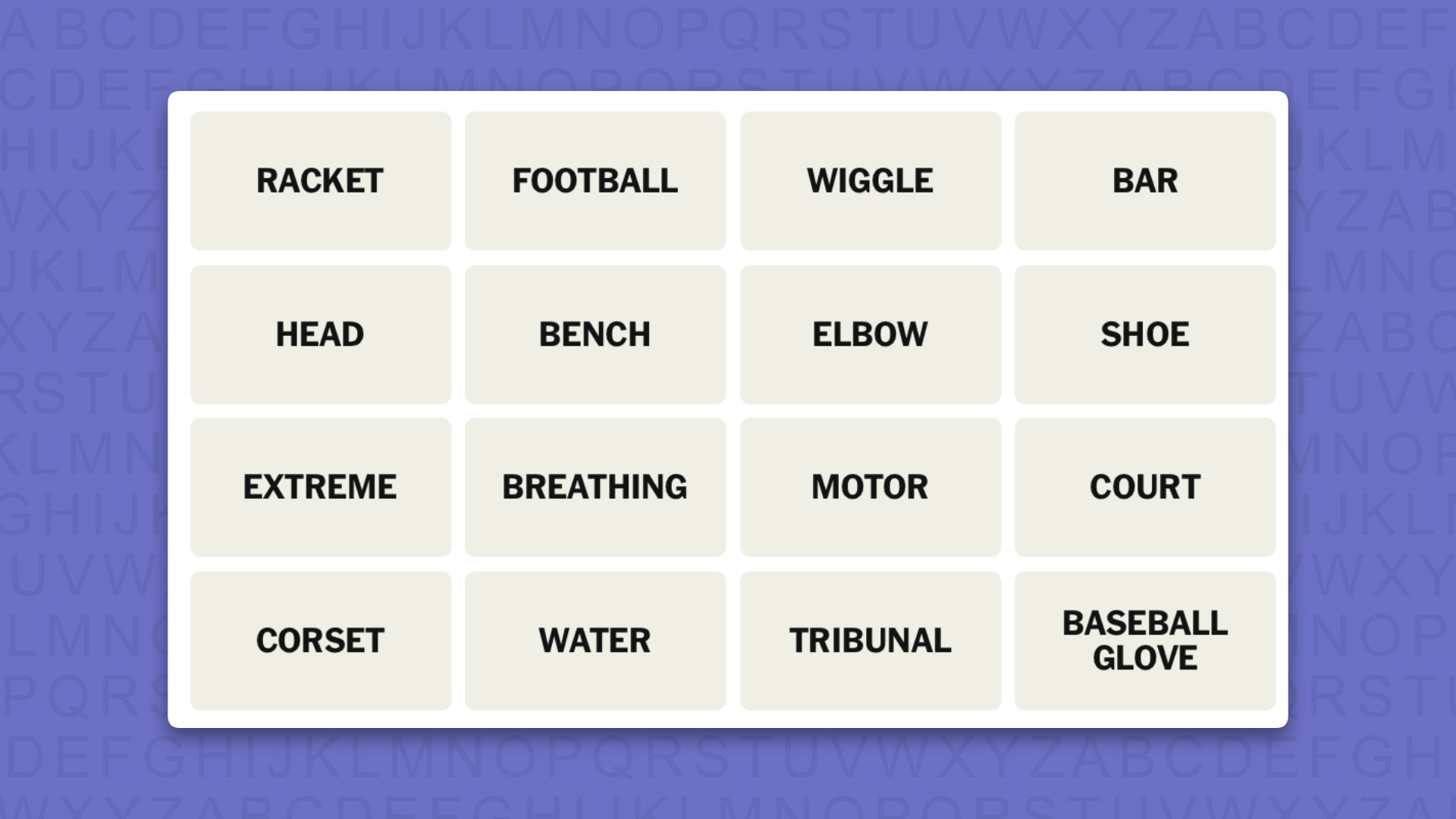 NYT Connections hints for game 1130 on a purple background