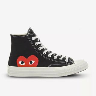 Comme des Garçons PLAY x Converse canvas high-top trainers