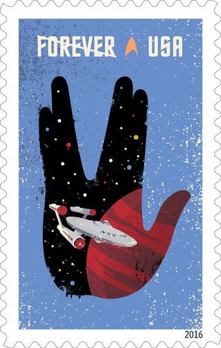 Star Trek Forever Stamps