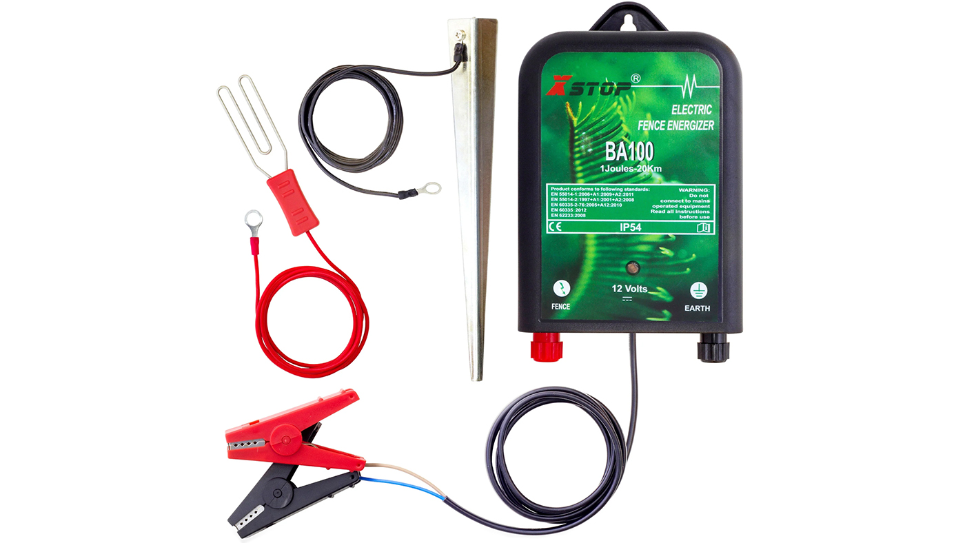 XStop BA100 12v Battery Powered Energiser