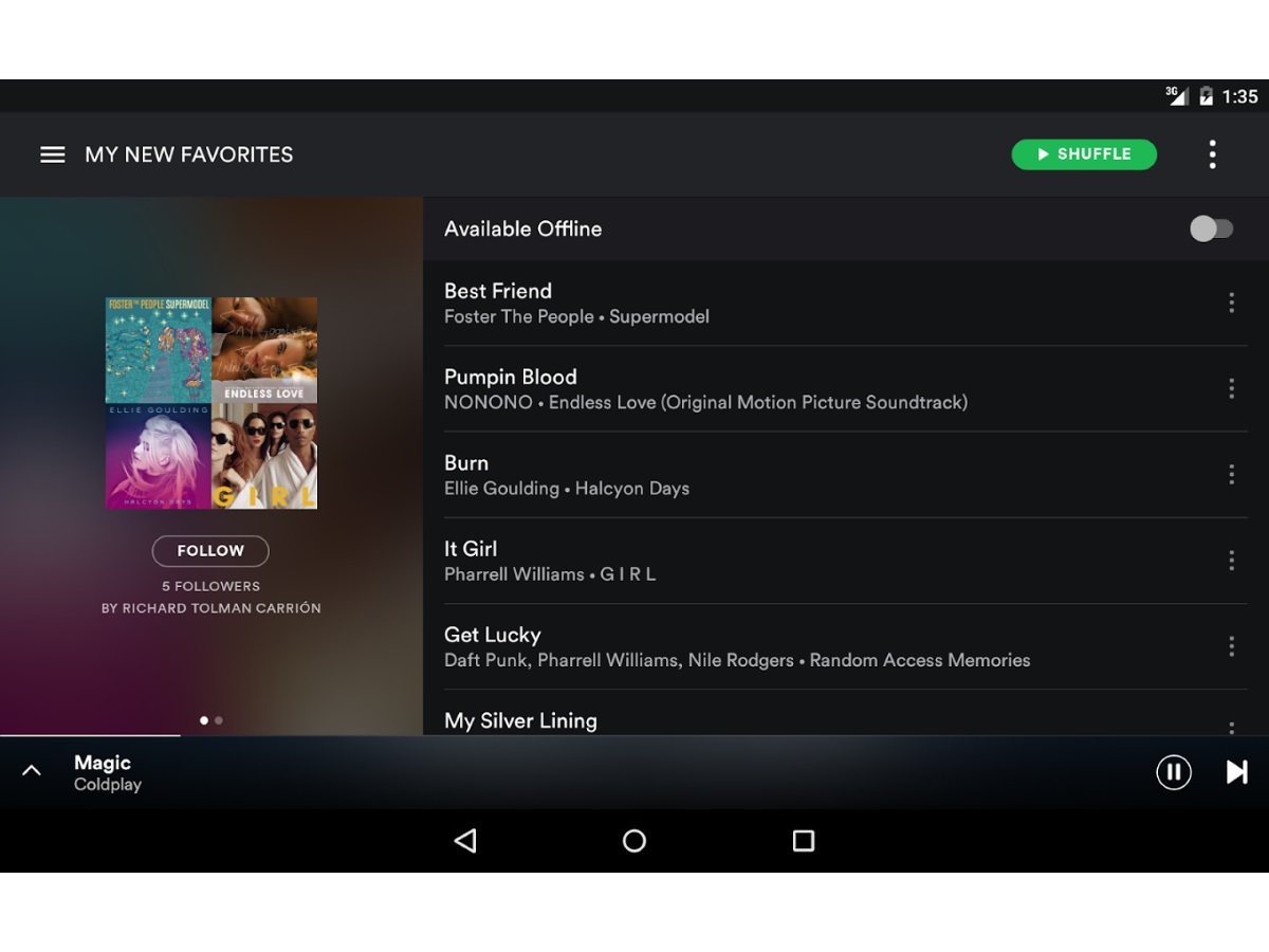 best free android apps: Spotify