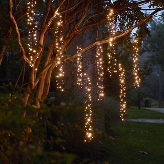 Halloween garland with lights