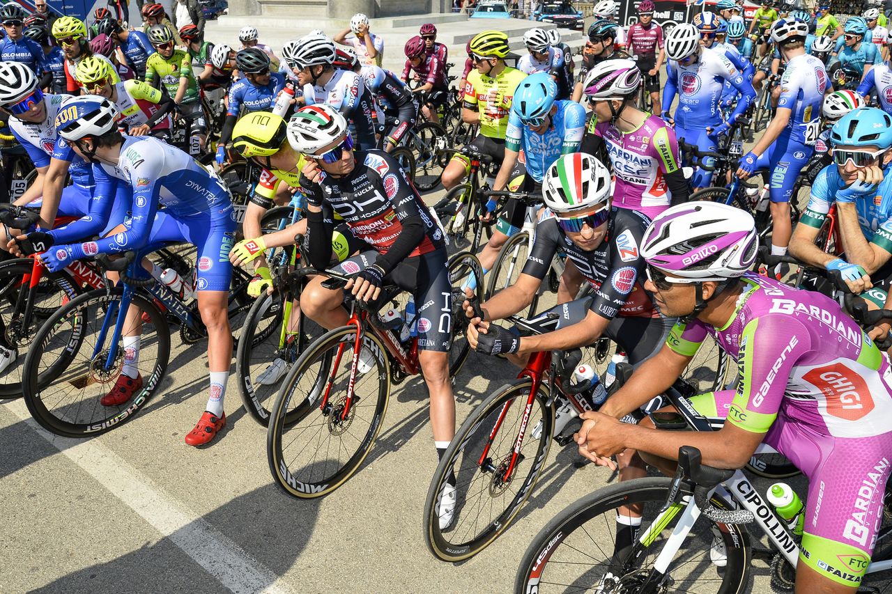 Per sempre Alfredo 2022 - 2nd Edition - Firenze - Sesto Fiorentino 172,7 km - 20/03/2022 - Peloton - photo Tommaso Pelagalli/SprintCyclingAgency&Acirc;&copy;2022