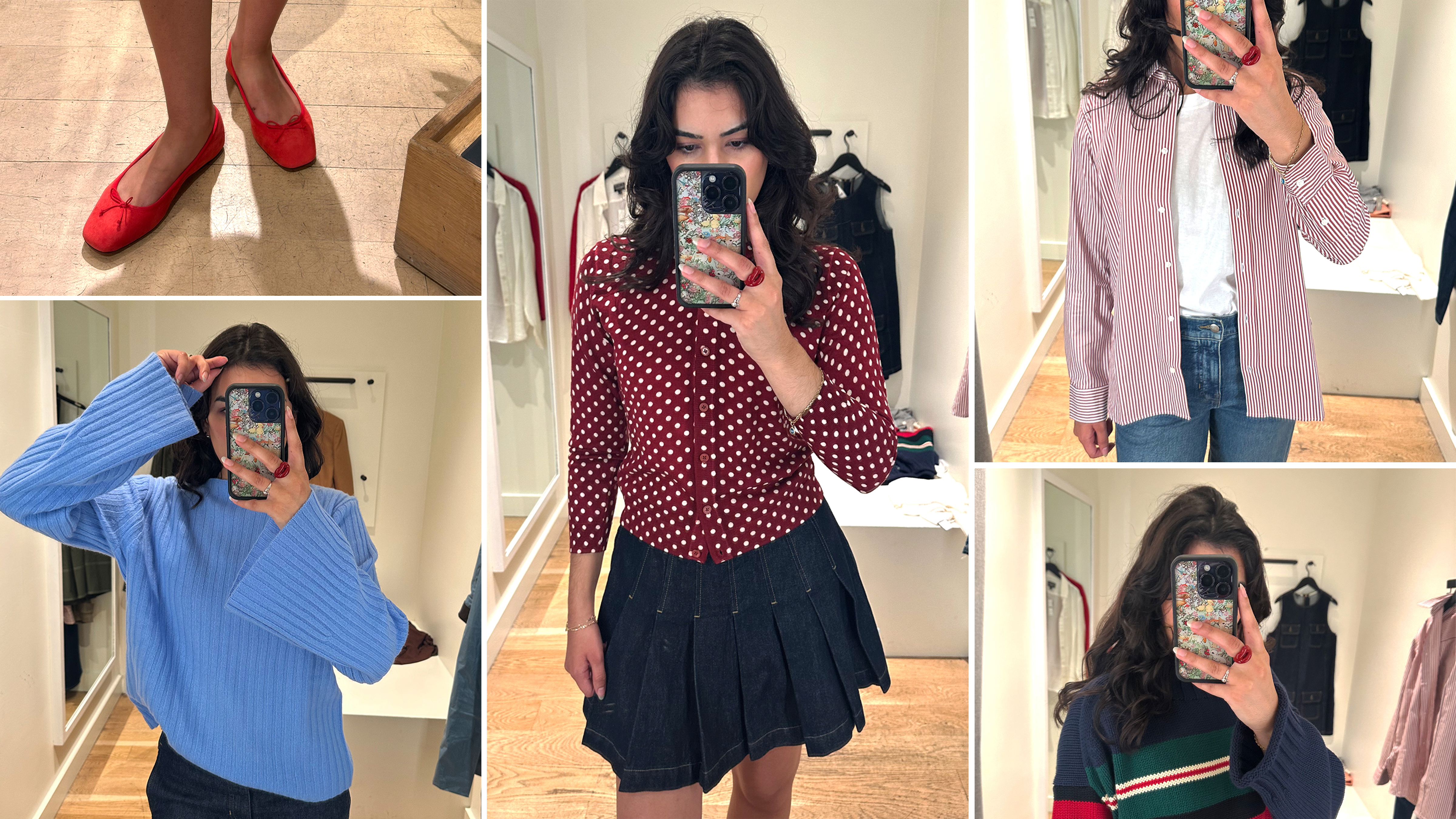 WWW Editor Josephine Hadjiloucas J.Crew Try on