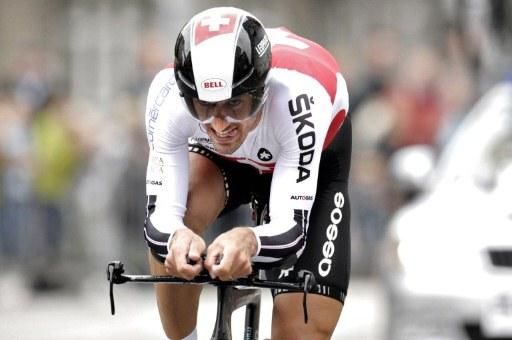 Fabian Cancellara failed to win a fifth TT title