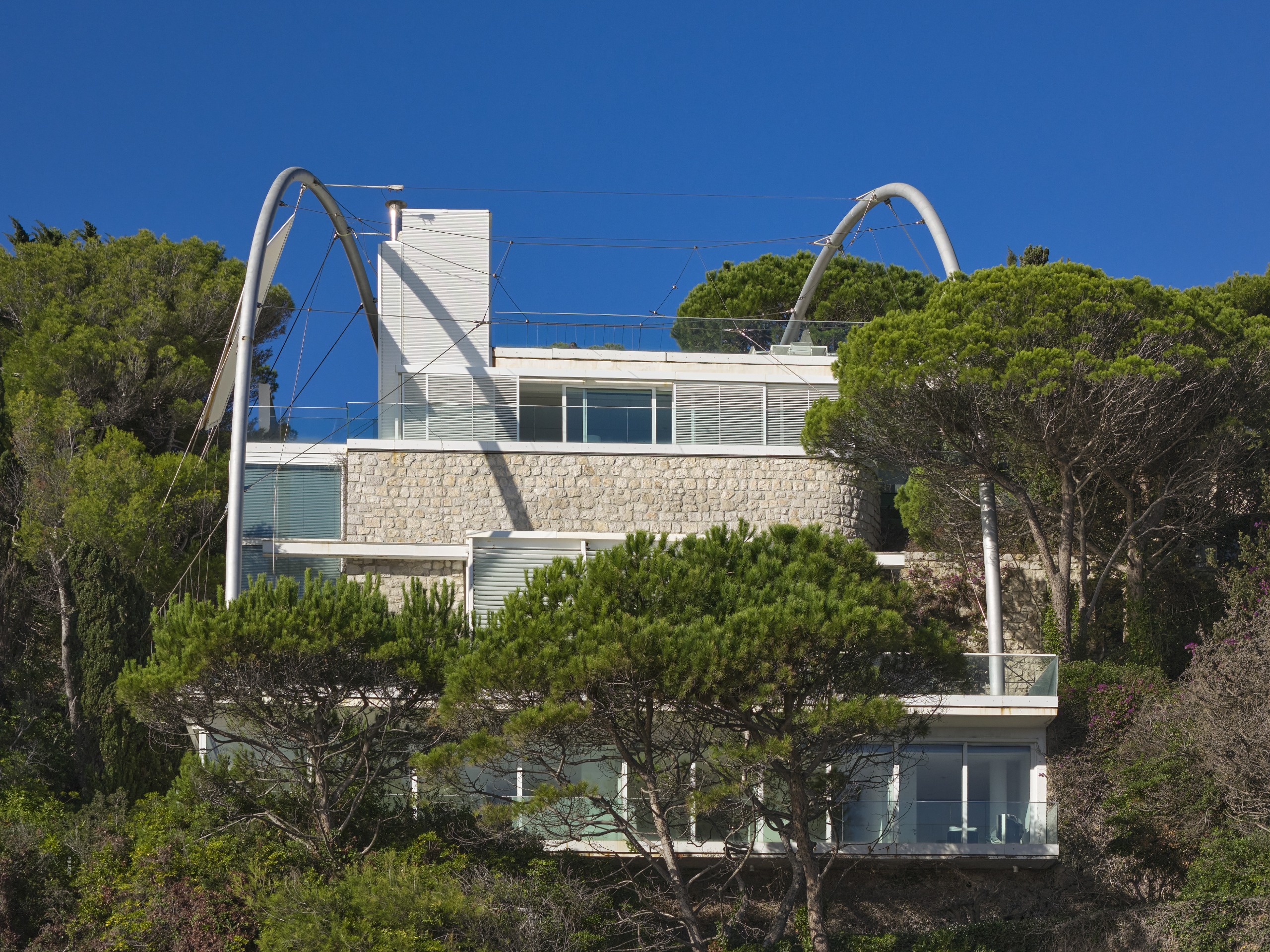 La Voile seen from the coastal path