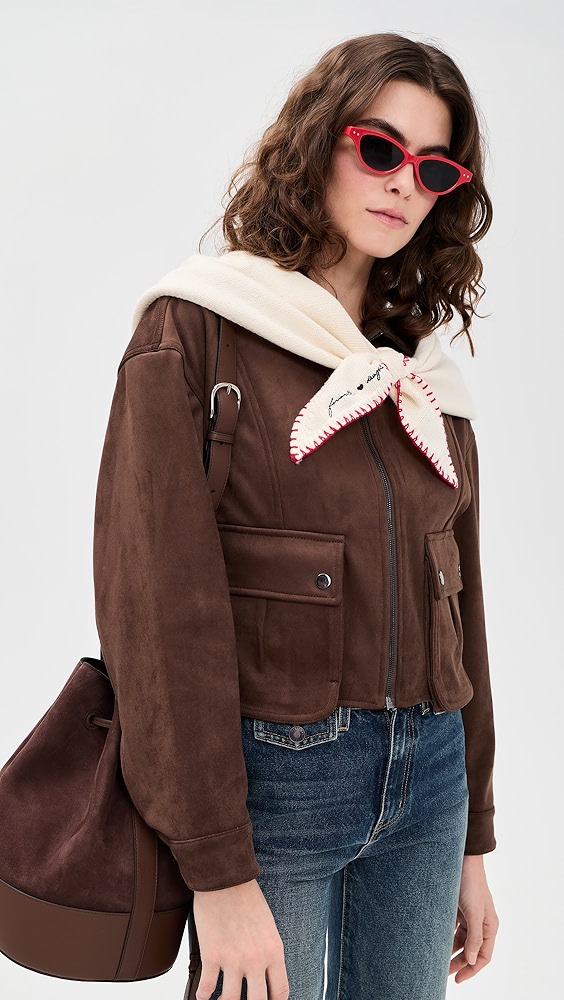 Favorite Daughter the Valentine's Day Triangle Scarf