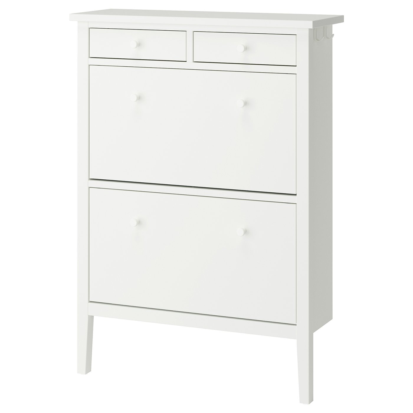 Gullaberg Shoe Cabinet With 2 Compartments - White 34 5/8x11 3/4x48 "