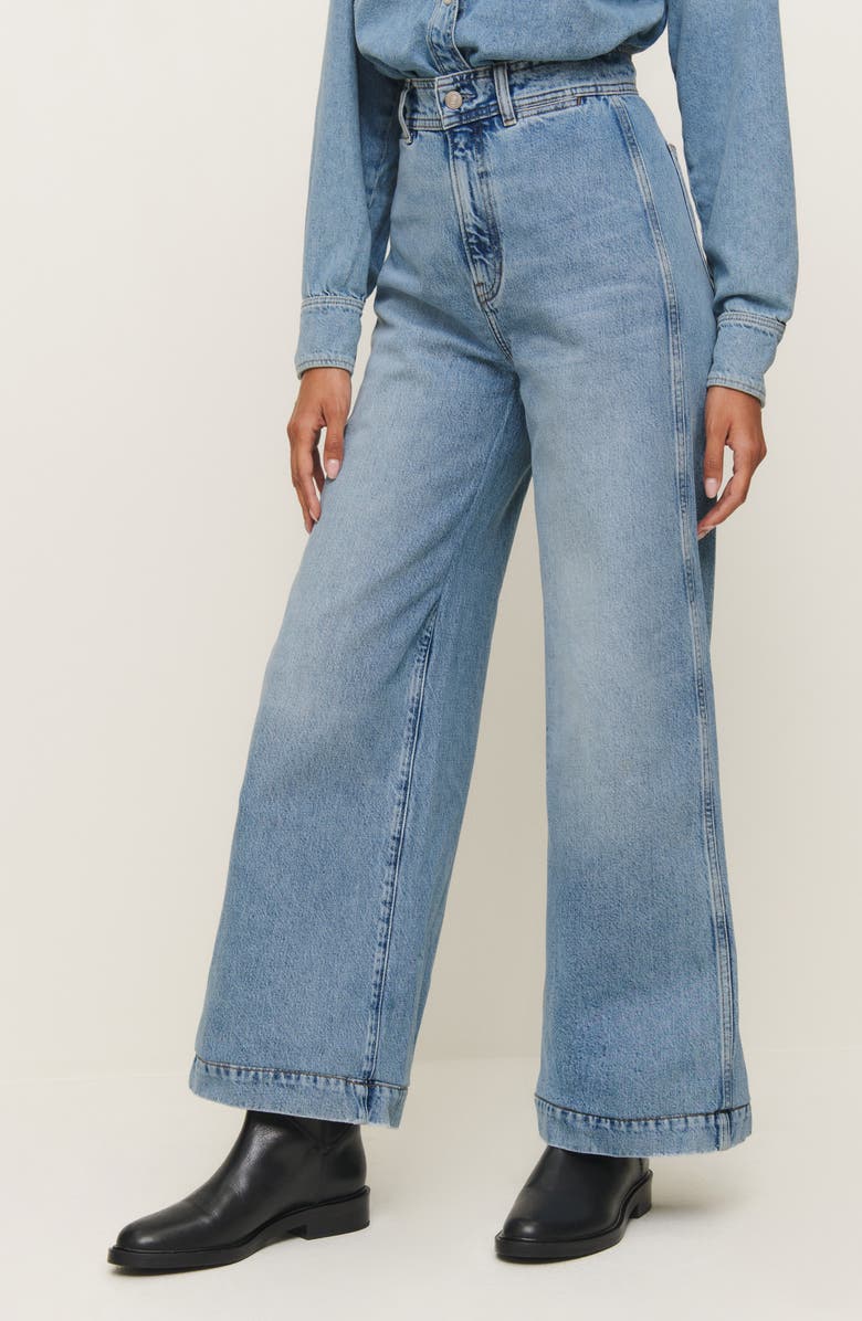 X Kacey Musgraves Austin Ultrahigh Waist Wide Leg Jeans