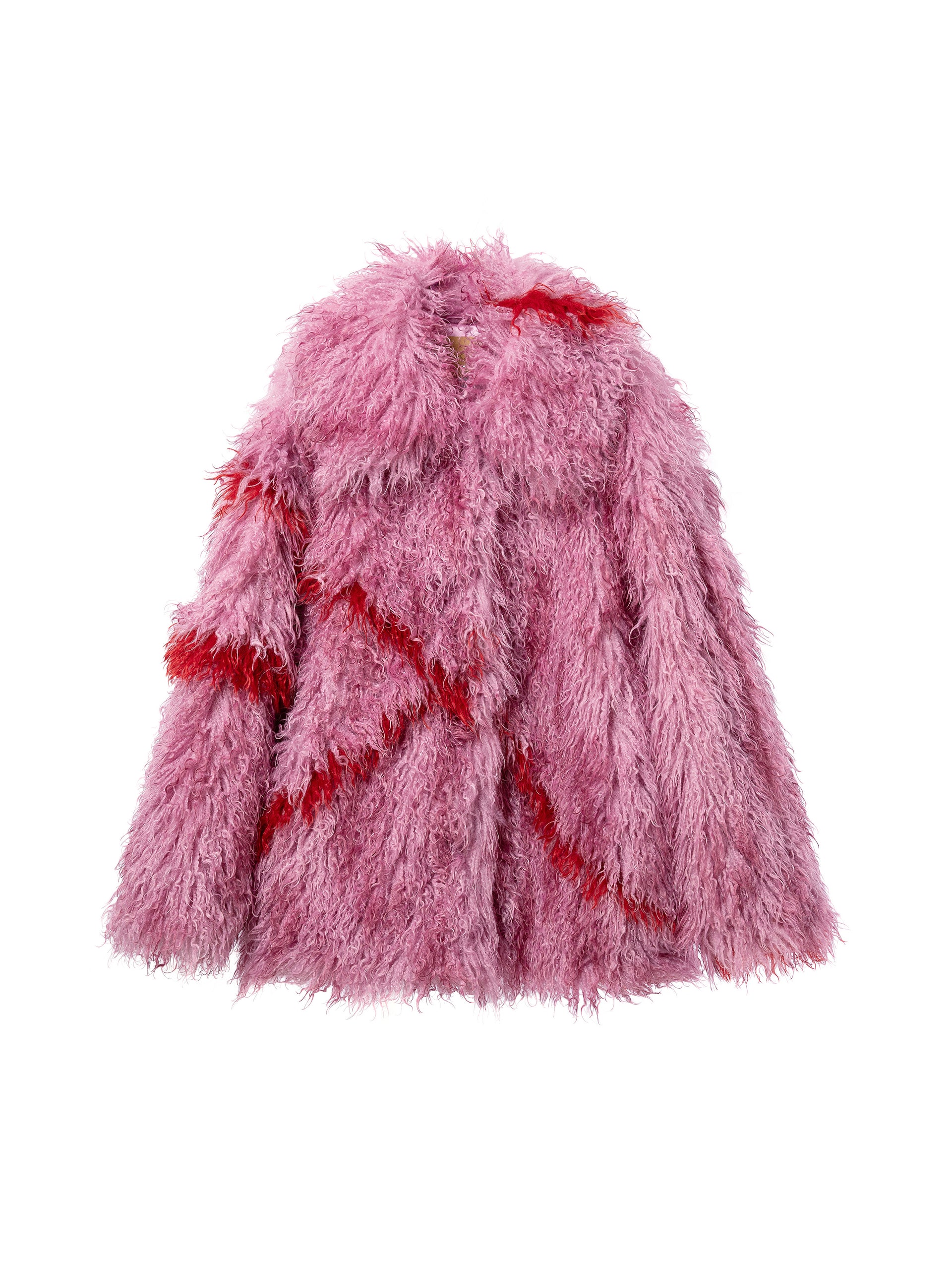 Cocoon Coat - Pink - Xs