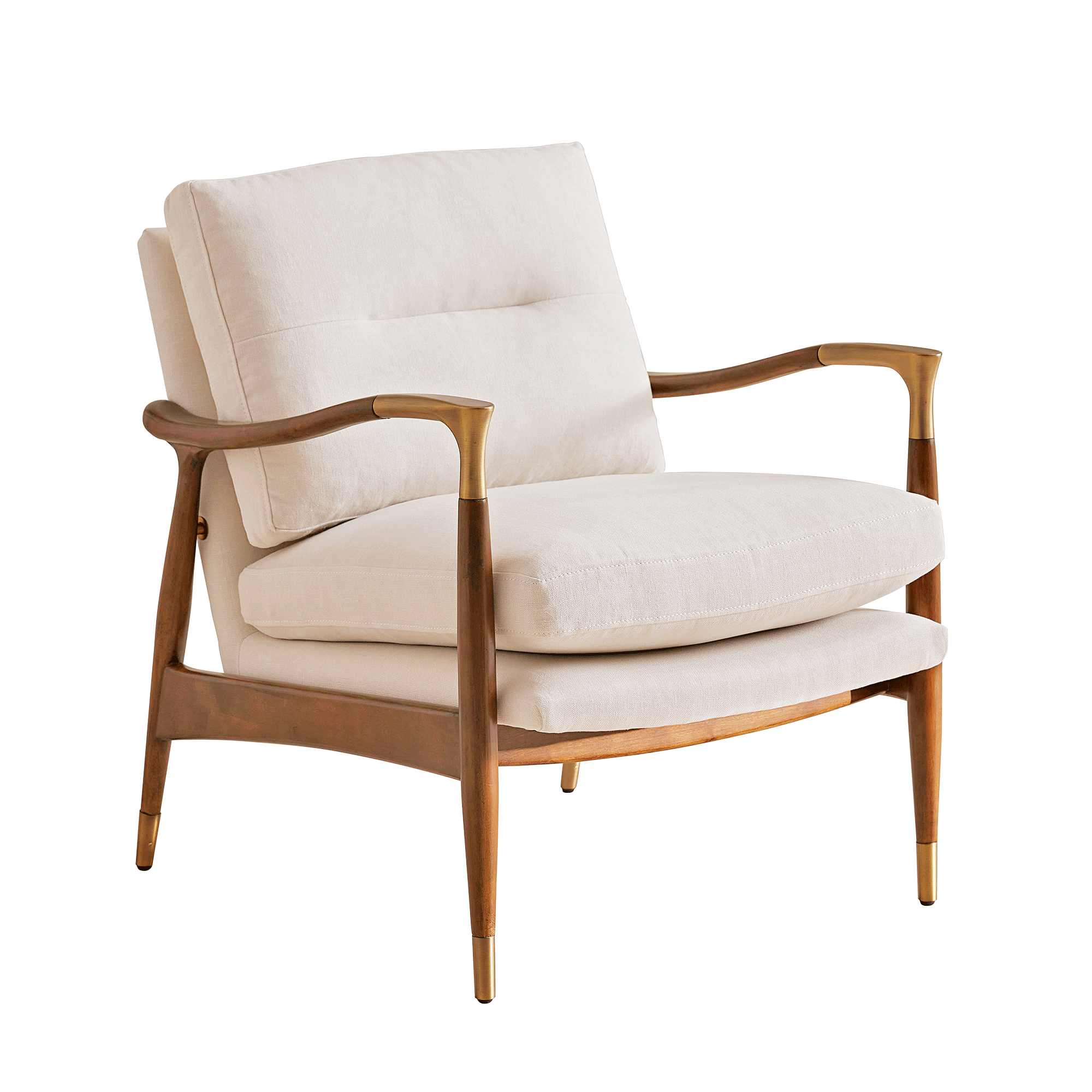 Soho Home Theodore armchair against a white background