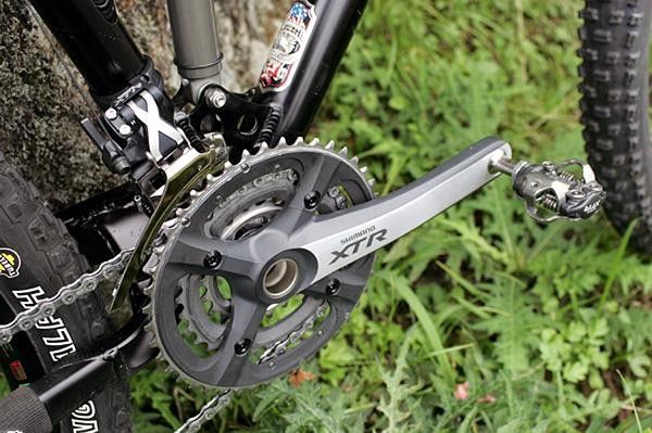 M970&rsquo;s new chainrings