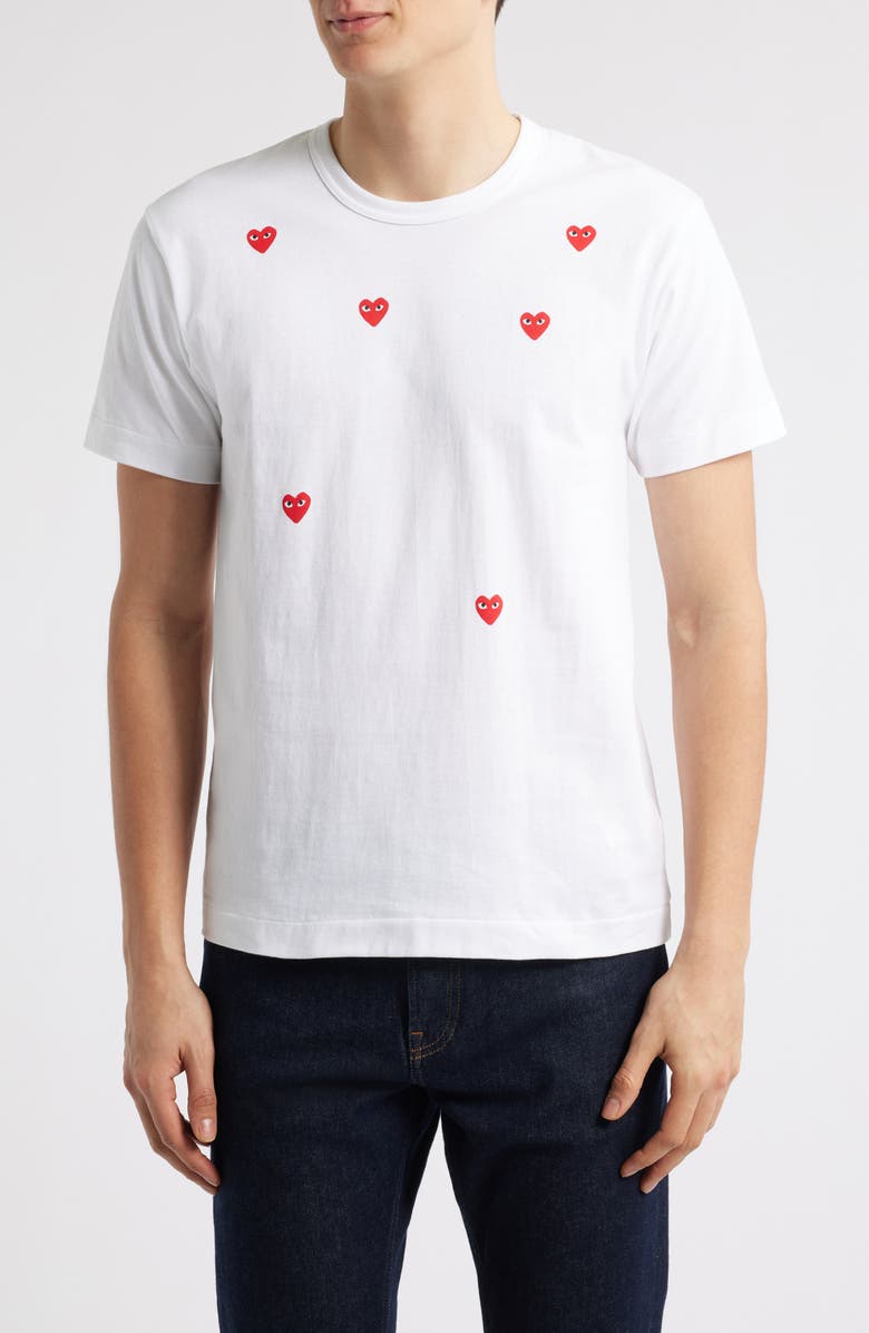 Many Hearts Graphic T-Shirt