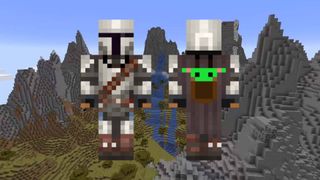 Minecraft best skins mandalorian and grogu
