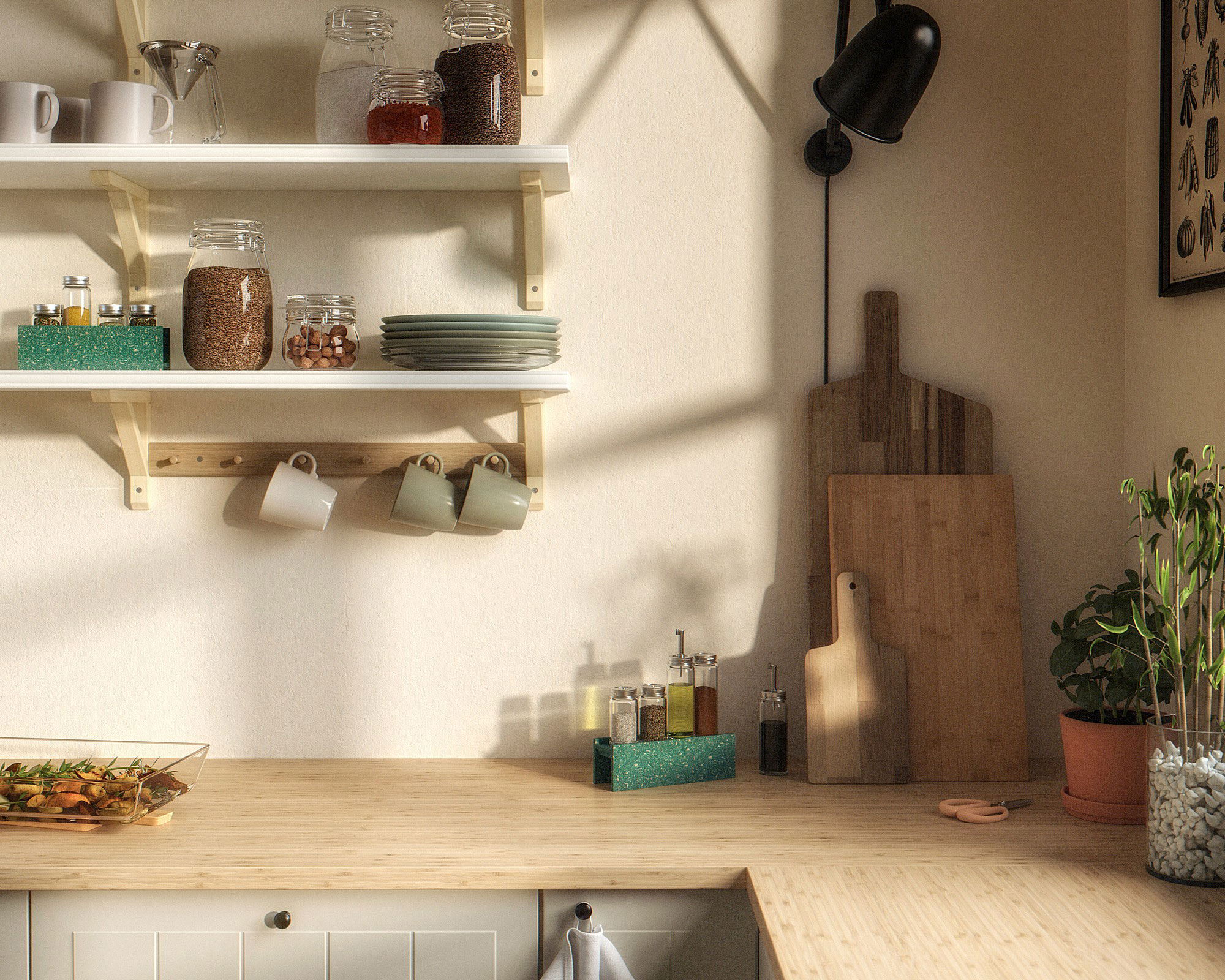 IKEA HUNDHAJ Spice rack