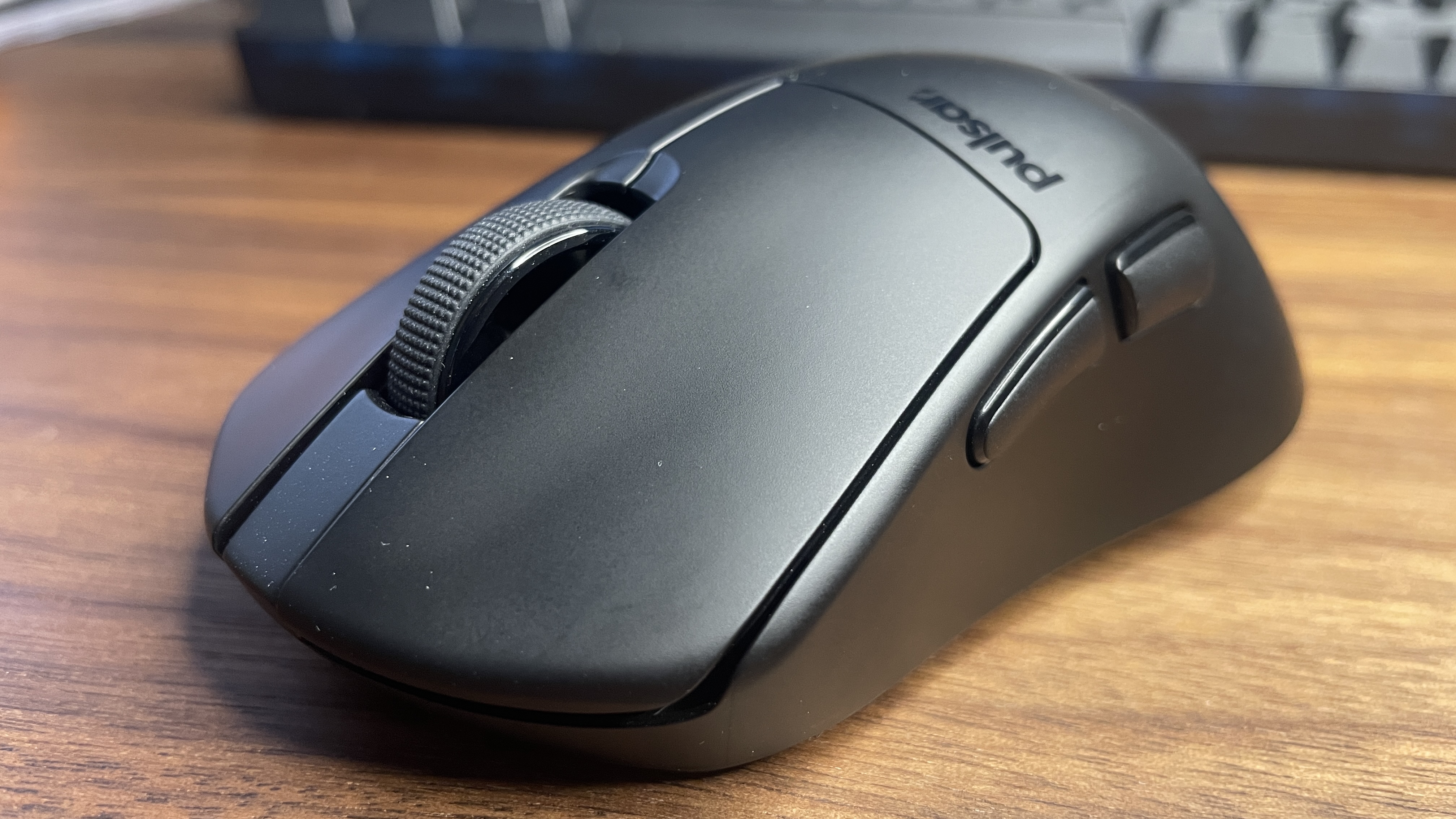 A Pulsar X3 CrazyLight Mini gaming mouse.