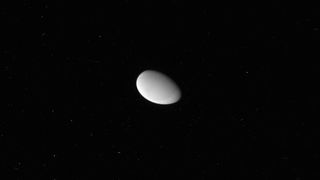 Cassini photo of the tiny Saturn moon Methone
