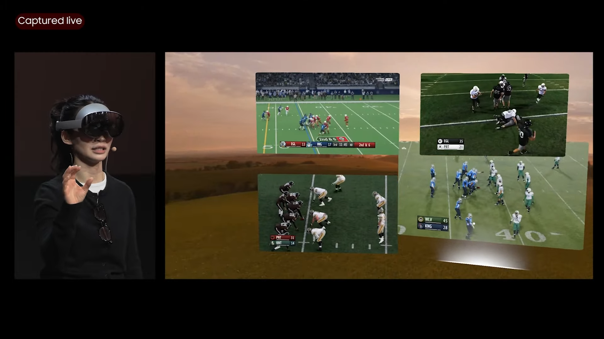 Spatial multi-view in Galaxy XR