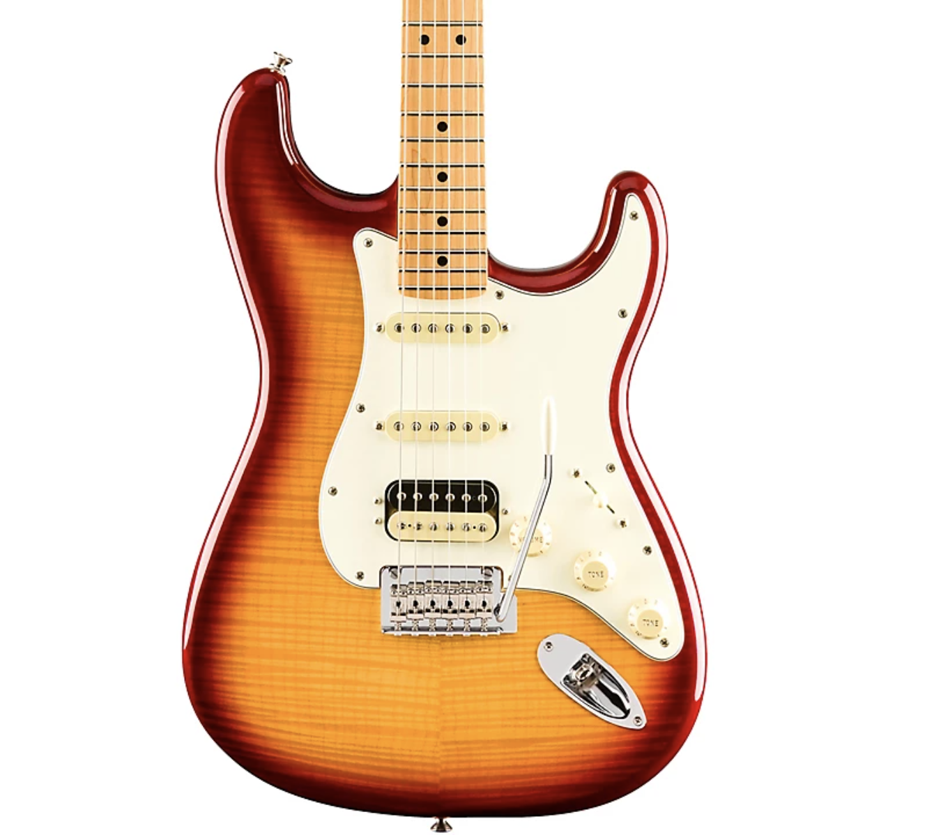 Save a whopping $110 on the Fender HSS Player Strat with this top