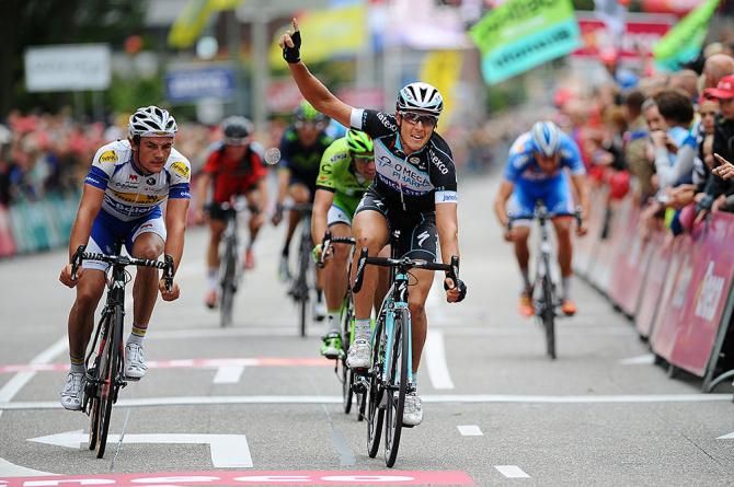 Guillaume Van Keirsbulck (Omega Pharma - Quick-Step Cycling Team) wins stage 7 of the Eneco Tour