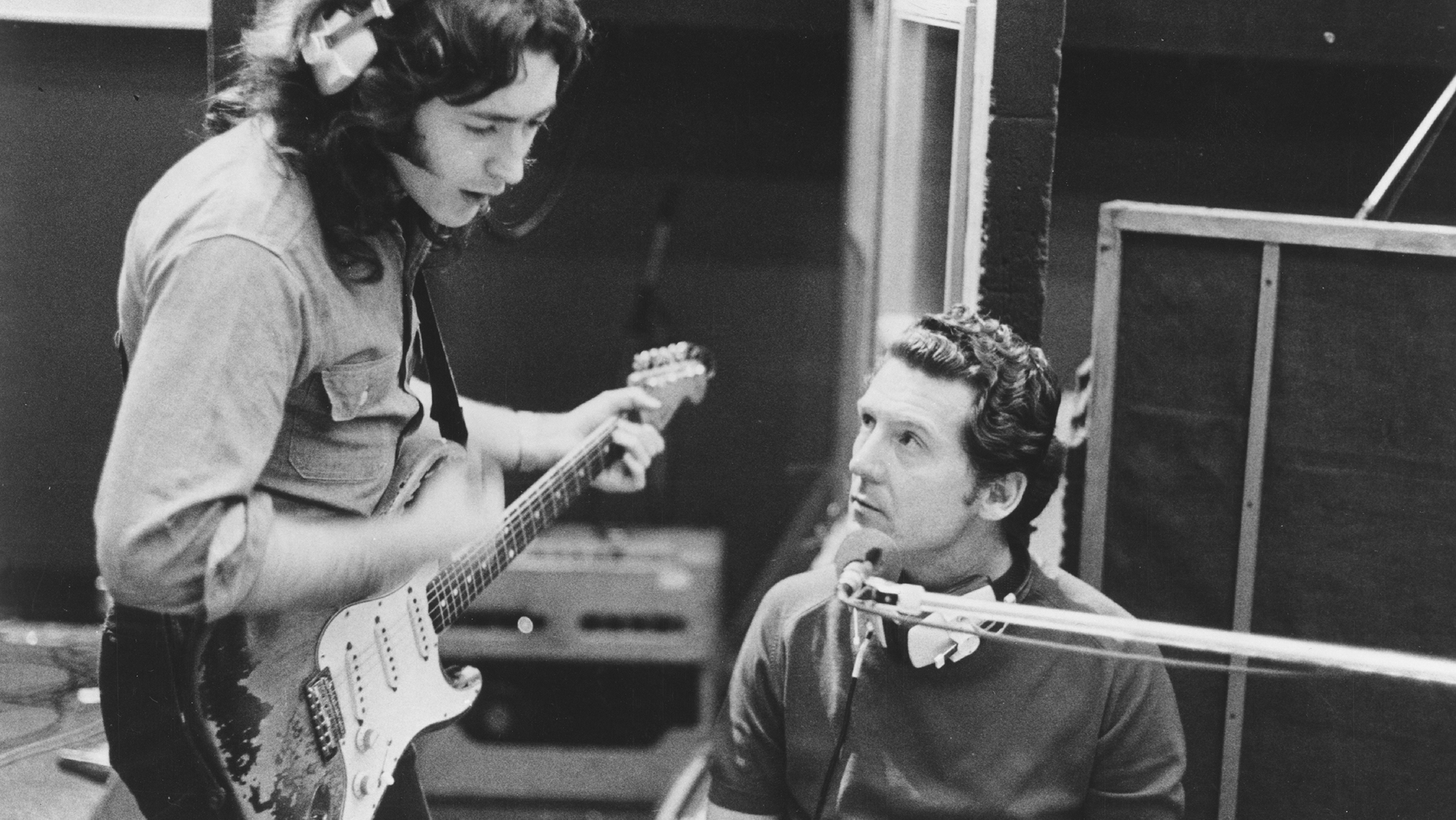 Jerry Lee Lewis and Rory Gallagher circa 1970