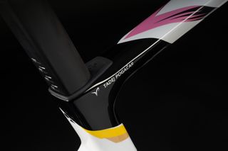 Detail of Pogacar's World Championships Colnago VR4s road bike