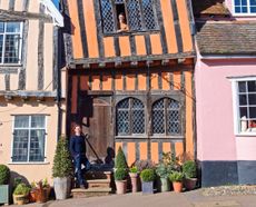 The Crooked House, Lavenham, Suffolk. Photographed by Simon Buck for Country Life.