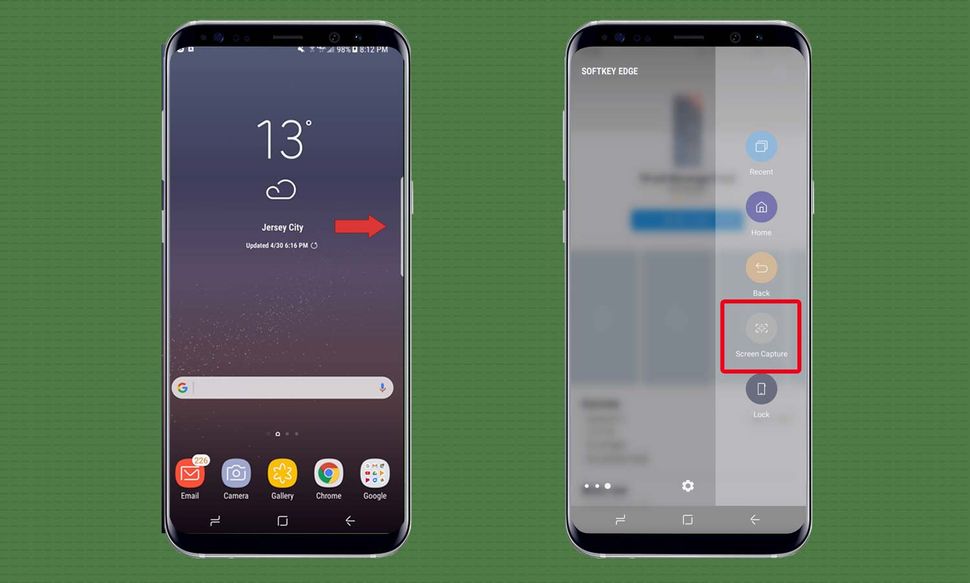 How to Take a Screenshot with the Galaxy S8 - Samsung Galaxy S8 User ...