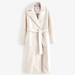 White Maxi Coat from Next