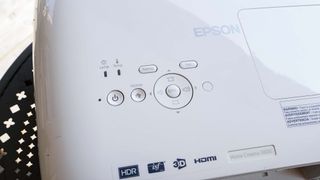 Epson Home Cinema 3800 control buttons