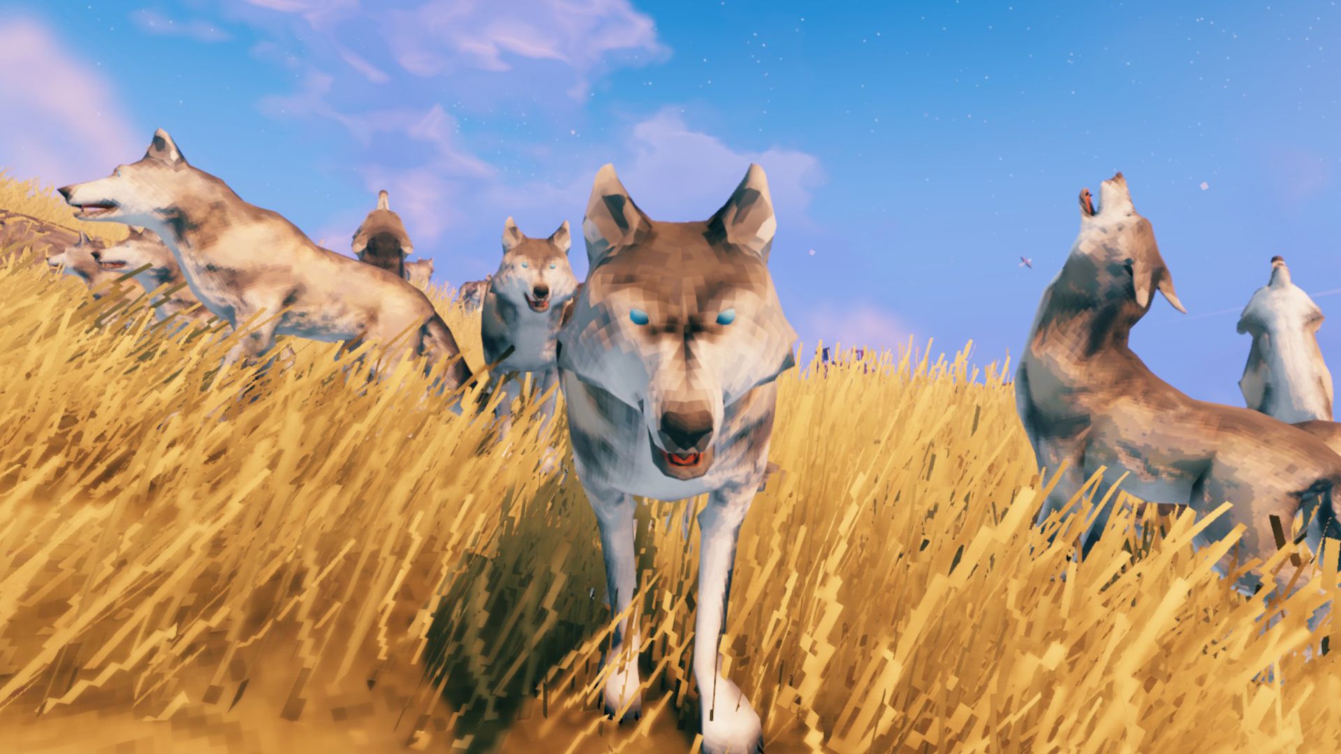What happens when 50 howling wolves battle Valheim's final boss? PC Gamer