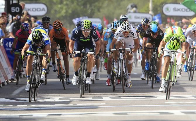 The mad dash to the line in Calvi