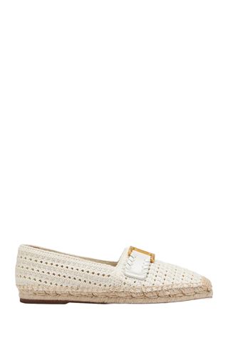 Chloe X High Summer Marcie Crochet Buckle Espadrilles on white background